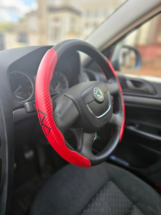 Custom Berserk steering wheel cover